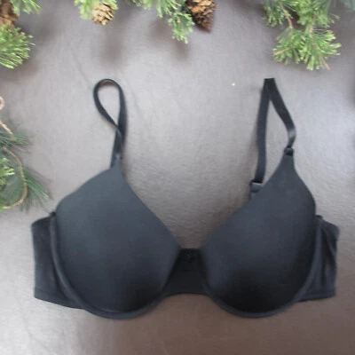 Sujetador Secret Treasures 36D negro con aros acolchado cierre ajustable trasero Foto 1 de 4