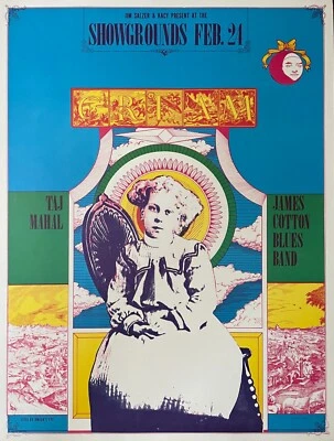CREAM in Santa Barbara, CA (1967) - AUTHORIZED 2ND PRINT - Image 1 of 4