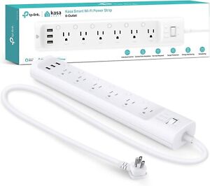 Kasa Smart Plug Power Strip HS300 Surge Protector with 6 Smart Outlets