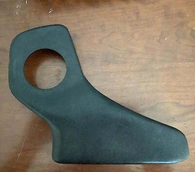 Mercedes Benz W123 Seat Trim Cover Panel, Passenger side  - Black 300D - Image 1 of 4