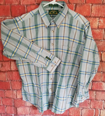 Highland County Members Only Flannel Mens XL - Image 1 of 4