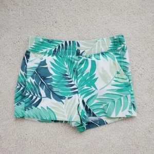 Janie and Jack Girls Palm Leaf Tropical Shorts sz18-24m - Picture 1 of 11