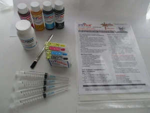 DTF Refill kit with Cartridges 252 FIT Epson Inkjet WF-7110 3620 7620 3640 - Picture 1 of 6