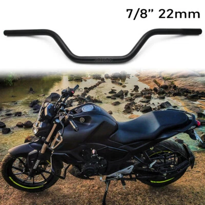Barra de arrasto rastreador guidão 7/8" para motocicleta Yamaha FZ07 FZ-07 MT-07 MT07 FZ6R - Imagem 1 de 4