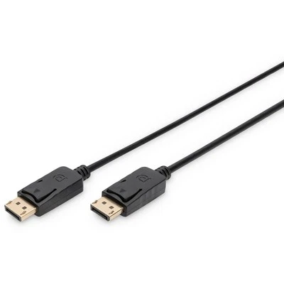 DIGITUS DisplayPort Anschlusskabel 3m FullHD schwarz AK-340103-030-S - Bild 1 von 3