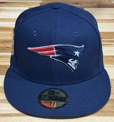 New Era 59Fifty England Patriots 1999 Pro Bowl NFL Fitted Hat 7 1/8 Navy Floral - Image 1 of 4