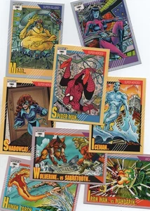 Marvel Super Heroes 1991, Impel Cards - Pick Your Card - Build Your Set - Picture 1 of 3