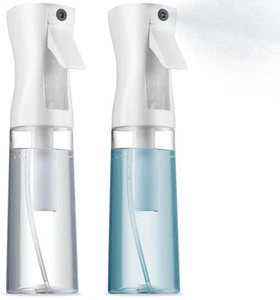 2 Pack Continuous Spray Bottles - Ultra Fine Mist Sprayer | Water Spray Bottl... - Picture 1 of 6
