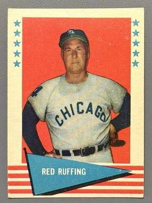 1961 Fleer Baseball Greats - Red Ruffing #74 - Image 1 of 3