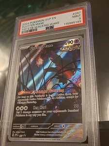 Pokemon Card SVP EN 097 Pokémon Centre Stamp PROMO FLUTTER MANE PSA 9 - Picture 1 of 2