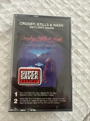 Crosby, Stills & Nash Daylight Again Cassette Tape, 1982 Atlantic. Brand New - Image 1 of 2