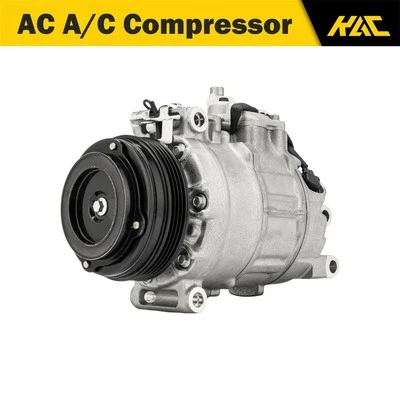 AC A/C Compressor W/Clutch For BMW X5 2011-2013 2015-2018 BMW X6 2011 2015-2019 - Image 1 of 4