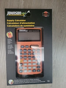 Calculadora Estimadora de Materiales Johnson calc-0000 Nueva - Imagen 1 de 3