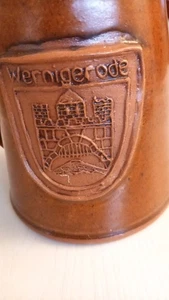 ●Rarität●Bierhumpen●Wernigerode●Harz● 800ml●handgetöpfert● - Bild 1 von 4