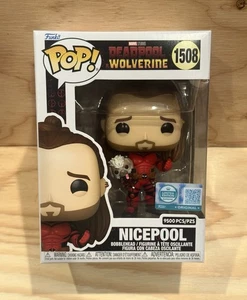 SE ENVÍA AHORA🚚�Funko Exclusivo Deadpool Nicepool #1508 LE 9500 Funko Pop COMO NUEVO - Imagen 1 de 6