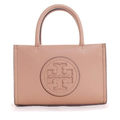 Bolso Bandolera Tory Burch Hb Mini Ella Eco Tote Mimbre Foto 1 de 4