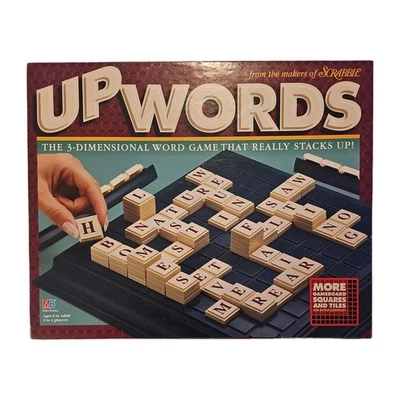 Vintage 1997 UPWORDS 3-Dimensional Word Game - Complete in Box  - Image 1 of 4