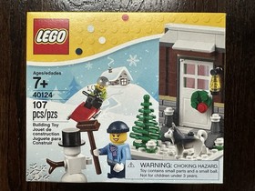 LEGO 40124 Christmas Winter Fun New Sealed