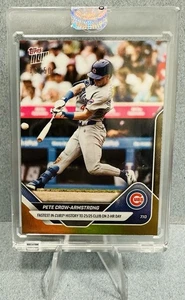 2025 Topps Now Pete Crow-Armstrong #409 Fastest With Cubs To 25/25 SP 16/50 - Bild 1 von 3