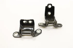 2014 - 2020 ACURA MDX REAR LEFT SIDE DOOR UPPER & LOWER HINGE OEM BLACK_BK - Picture 1 of 9