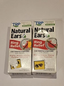 2x TRP Natural Ears Ring Relief Homeopathic Ear Drops for Tinnitus Relief 3/2026 - Picture 1 of 2