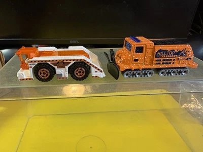 Matchbox Snow Groomer 1998 + Runway Wrangler usado buen estado limpio L-3C Foto 1 de 4