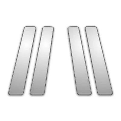 4Pc Chrome Pillar Post Trim for 03-09 Jaguar Xj-8 - Image 1 of 2