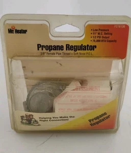 New Mr. Heater F276136 Propane Low Pressure Regulator 11” W C Setting 75,000 BTU - Picture 1 of 4