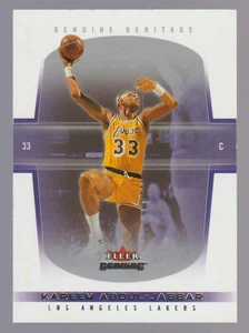 Kareem Abdul-Jabbar 2004-05 Fleer Genuine REFLECTIONS #104 SP Parallel /100 SSP - Picture 1 of 2
