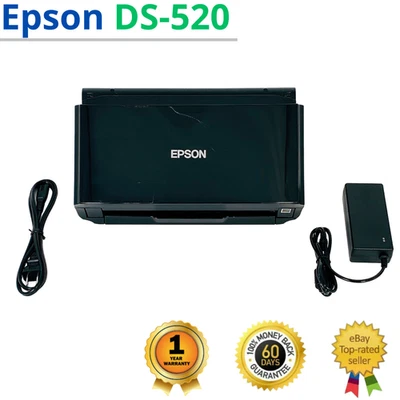 Epson WorkForce DS-520 Pass-Through Duplex Document Scanner 1 YEAR WARRANTY!🔥⚡️ - Image 1 of 4
