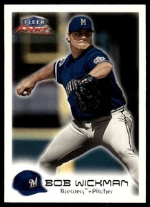 2000 Fleer Focus Bob Wickman Milwaukee Brewers #128 - Picture 1 of 2