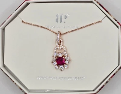 Bomb Party July 25 Necklace NK75089 Enrapt With A Captivating Glow - RG Plating - Image 1 of 2