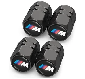 4 Tappi Valvole Coprivalvole Pneumatici Logo Stemma Per BMW in Lega di Metallo - Foto 1 di 4