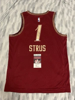 Max Strus Signed Cleveland Cavaliers Jersey Autographed JSA COA - Image 1 of 4