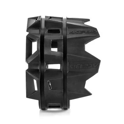 MF4768 Protezione Scarico Marmitta Acerbis Nero Universale Cross Enduro 2T 4T - Immagine 1 di 4