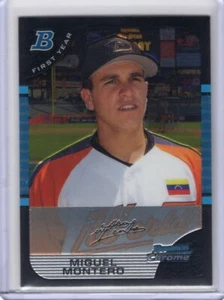 MIGUEL MONTERO 2005 Bowman Draft CHROME ROOKIE CARD #BDP137 - DIAMONDBACKS - Picture 1 of 1