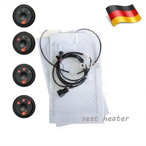 1 Set Auto Carbon Universal Sitzheizung Heizmatten Nachrüstsatz KFZ PKW 3Stufen - Bild 1 von 4
