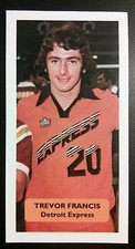 ENGLAND - DETROIT EXPRESS - TREVOR FRANCIS - Score UK football trade card NASL