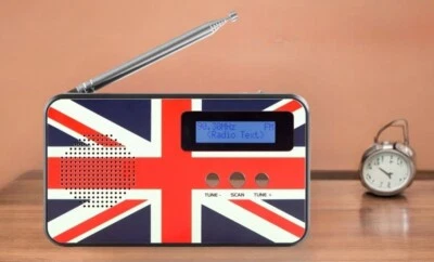 Tragbares DAB/DAB+/UKW-Radio/ Unterwegs/ Camping/ Home/Reflexion TRA5005D+