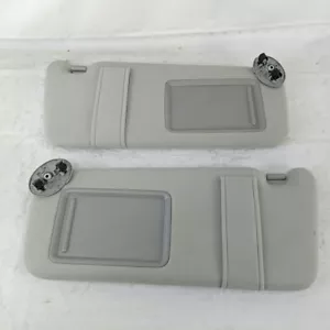 Fits 2007-2011 Toyota Camry and Hybrid WO Sunroof Pair Gray LH RH Sun Visors NOS - Picture 1 of 10