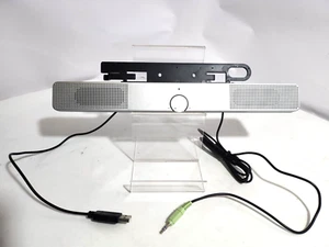 HP SP03A01 395923-001 396070-001 Boxen Silber PANEL BAR SPEAKER FLAT Monitor - Bild 1 von 4