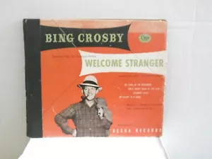 "Welcome Stranger", Decca 4-531, US, 10" 78 1/MIN Album, Gatefold, 1947, Bing Crosby!"! - Bild 1 von 1