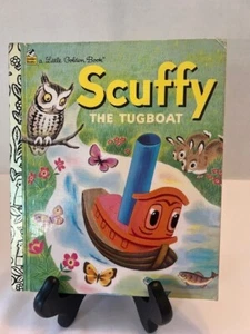 Little Golden Book ~ SCUFFY THE TUGBOAT ~ Tibor Gergely Hardcover - Picture 1 of 1