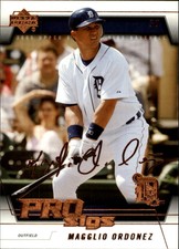 2005 Upper Deck Pro Sigs Baseball Card #31 Magglio Ordonez