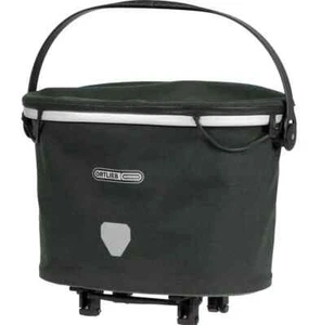 NEW Ortlieb Up-Town Rack Rear Bike Basket URBAN UPTOWN PINE GREEN WATERPROOF - Picture 1 of 5