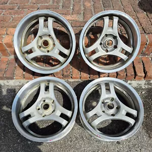JDM Super ADVAN SA3R trispoke 16" wheels for crv Z31 240sx 180sx ek9 dc2 itr ctr - Picture 1 of 12
