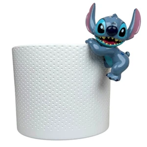 Blumentopf Deko Anhänger Stitch 9x7 cm aus Kunststoff - Disney Topf Anhänger - Bild 1 von 1