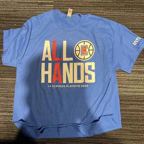 LA Clippers 2023 NBA Playoffs (XL) T-Shirt & Rally Towel — Game 3 Cover