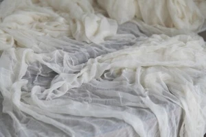 Gauze Wedding Cheesecloth table runner Wedding table decor, Styling Rustic Cream - Picture 1 of 10