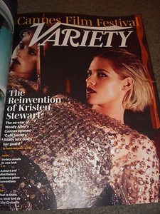KRISTEN STEWART - VARIETY MAGAZINE - MAY 10, 2016 - NO LABEL  - Picture 1 of 4